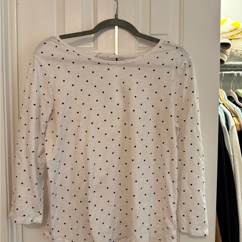 Old Navy Maternity Slub-Knit Twist-Back 3/4-Sleeve Top